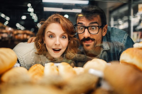 Selfie à la boulangerie